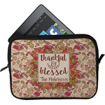 Thankful & Blessed Tablet Case / Sleeve - Small (Personalized)