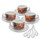 Thankful & Blessed Tea Cup - Set of 4