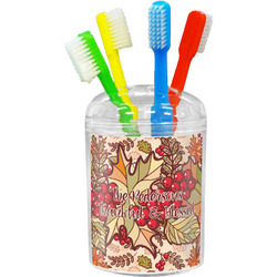 Thankful & Blessed Toothbrush Holder (Personalized)