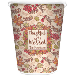 Thankful & Blessed Waste Basket (Personalized)