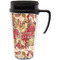 Thanksgiving Quotes and Sayings Travel Mug with Black Handle - Front