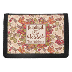 Thankful & Blessed Trifold Wallet (Personalized)