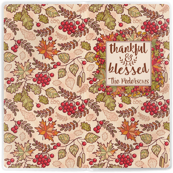 Thanksgiving Quotes and Sayings Vinyl Document Wallet - Apvl