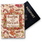 Thanksgiving Quotes and Sayings Vinyl Passport Holder - Front
