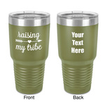 Tribe Quotes 30 oz Stainless Steel Tumbler - Olive - Double-Sided