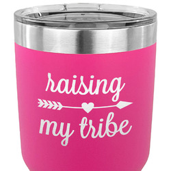 Tribe Quotes 30 oz Stainless Steel Tumbler - Pink - Double Sided