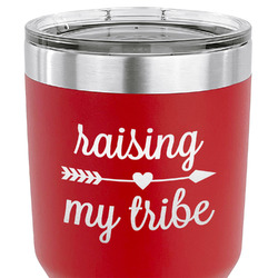 Tribe Quotes 30 oz Stainless Steel Tumbler - Red - Double Sided