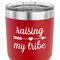 Tribe Quotes 30 oz Stainless Steel Ringneck Tumbler - Red - CLOSE UP