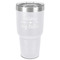 Tribe Quotes 30 oz Stainless Steel Ringneck Tumbler - White - Front