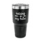 Tribe Quotes 30 oz Stainless Steel Ringneck Tumblers - Black - FRONT