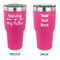 Tribe Quotes 30 oz Stainless Steel Tumbler - Pink - Double Sided
