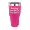 Tribe Quotes 30 oz Stainless Steel Tumbler - Pink - Single Sided