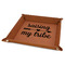 Tribe Quotes 9" x 9" Leatherette Snap Up Tray - FOLDED