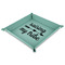 Tribe Quotes 9" x 9" Teal Leatherette Snap Up Tray - MAIN