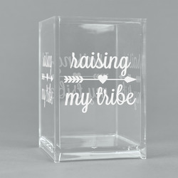 Tribe Quotes Acrylic Pen Holder