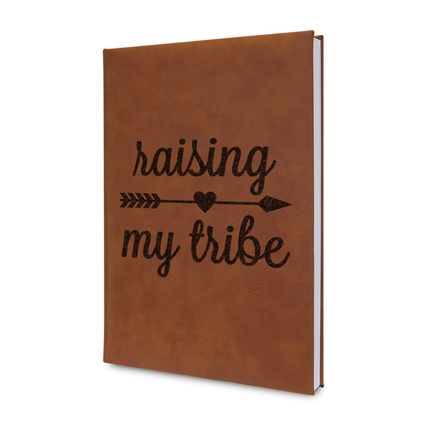 Custom Tribe Quotes Leatherette Journal - Double Sided (Personalized)