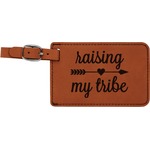 Tribe Quotes Leatherette Luggage Tag