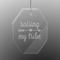 Tribe Quotes Engraved Glass Ornament - Octagon