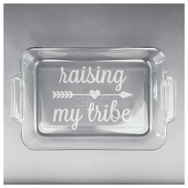 Tribe Quotes Glass Baking Dish - APPROVAL (13x9)