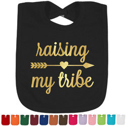 Tribe Quotes Foil Baby Bibs (Personalized)