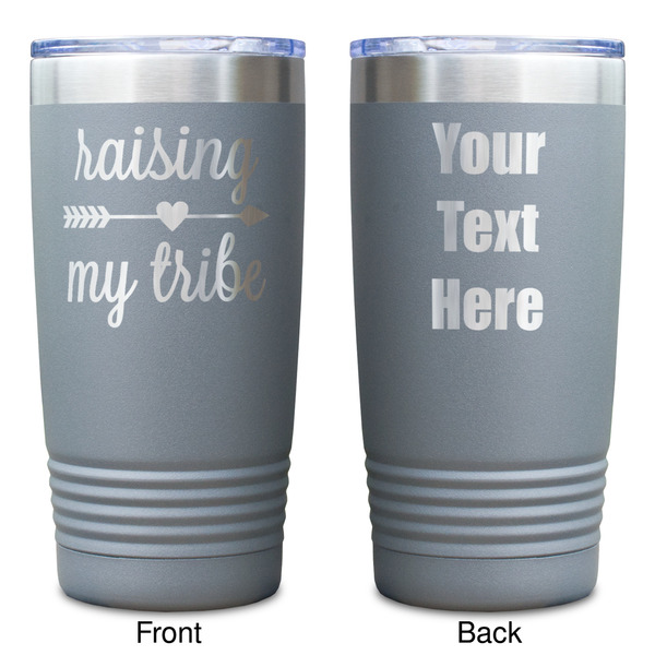 Tribe Quotes Gray Polar Camel Tumbler - 20oz - Double Sided - Approval