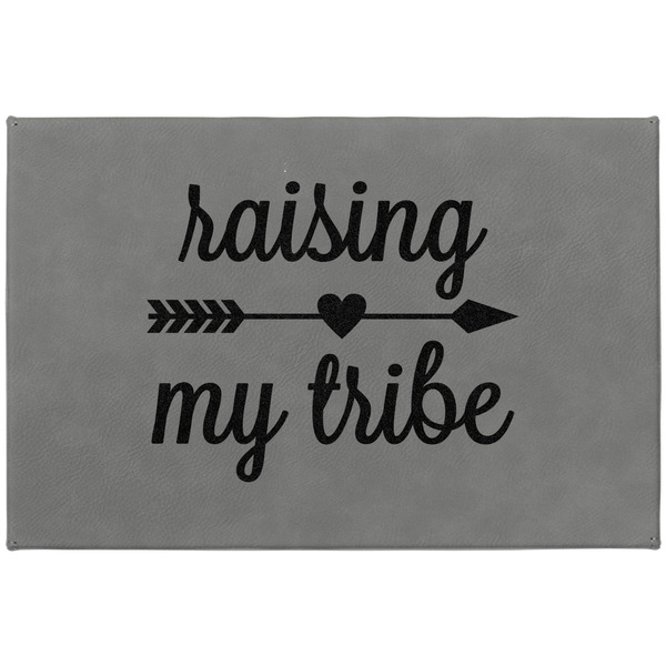 Tribe Quotes Large Engraved Gift Box with Leather Lid - Approval