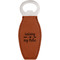 Tribe Quotes Leather Bar Bottle Opener - Single