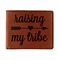 Tribe Quotes Leather Bifold Wallet - Single
