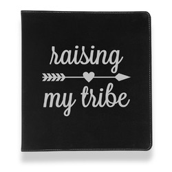 Tribe Quotes Leather Binder - 1" - Black