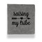Tribe Quotes Leather Binder - 1" - Grey