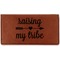 Tribe Quotes Leather Checkbook Holder - Main