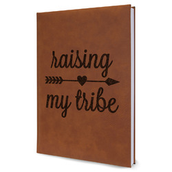 Tribe Quotes Leather Sketchbook - Large - Single Sided