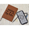 Tribe Quotes Leather Sketchbook - Large - Single Sided - In Context
