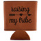 Tribe Quotes Leatherette Can Sleeve - Flat
