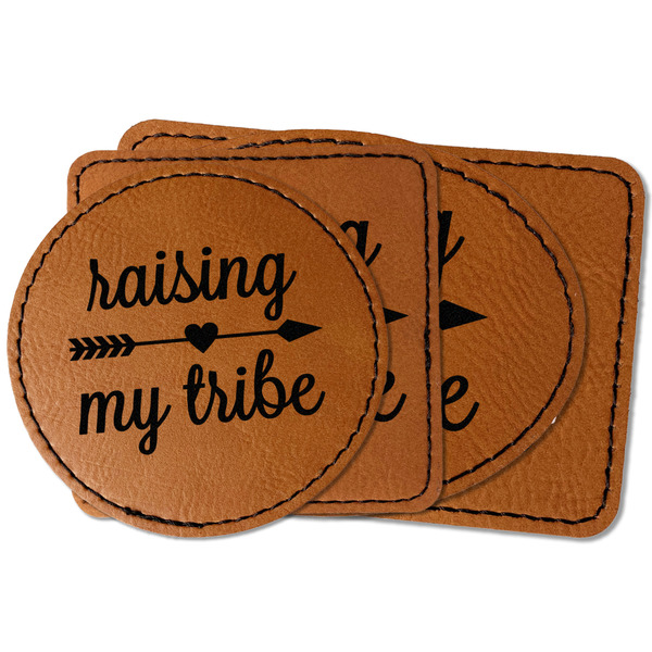 Custom Tribe Quotes Faux Leather Iron On Patch