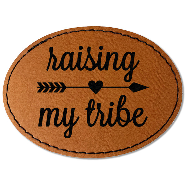 Tribe Quotes Leatherette Patches - Oval
