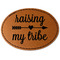 Tribe Quotes Leatherette Patches - Oval