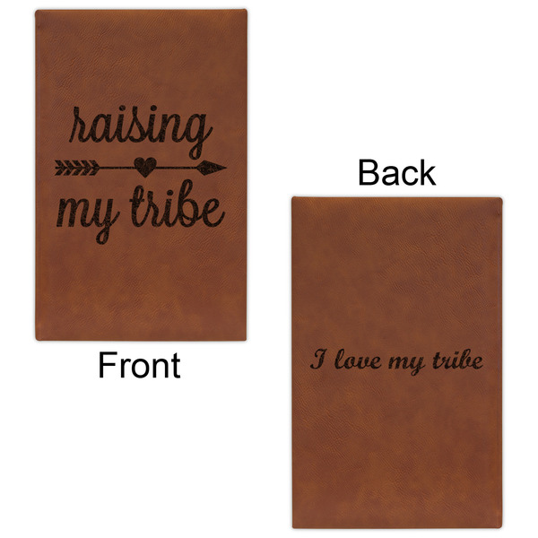 Tribe Quotes Leatherette Sketchbooks - Small - Double Sided - Front & Back View