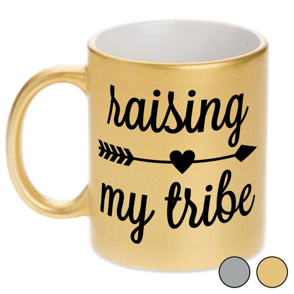 Tribe Quotes Metallic Mugs