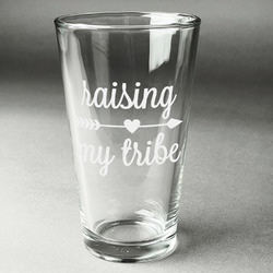 Tribe Quotes Pint Glass - Engraved
