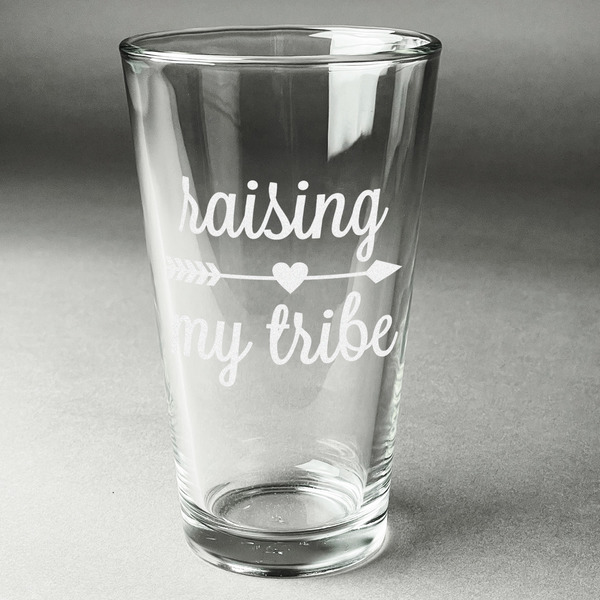 Custom Tribe Quotes Pint Glass - Engraved