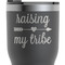 Tribe Quotes RTIC Tumbler - Black - Close Up