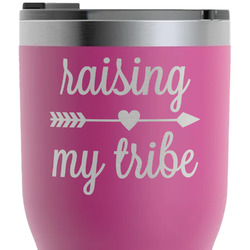 Tribe Quotes RTIC Tumbler - Magenta - Laser Engraved - Double-Sided
