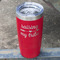 Tribe Quotes Red Polar Camel Tumbler - 20oz - Angled