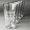 Tribe Quotes Set of Four Engraved Pint Glasses - Set View