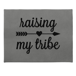 Tribe Quotes Small Gift Box w/ Engraved Leather Lid