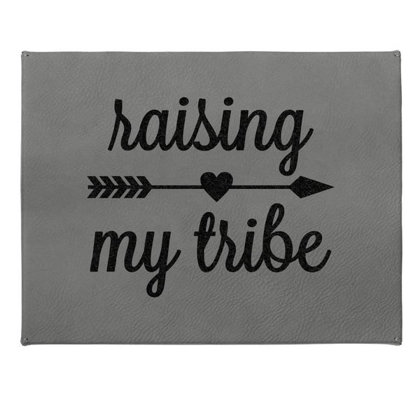 Tribe Quotes Small Engraved Gift Box with Leather Lid - Approval