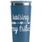 Tribe Quotes Steel Blue RTIC Everyday Tumbler - 28 oz. - Close Up