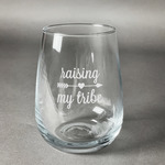 Tribe Quotes Stemless Wine Glass (Single)