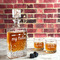 Tribe Quotes Whiskey Decanters - 26oz Rect - LIFESTYLE